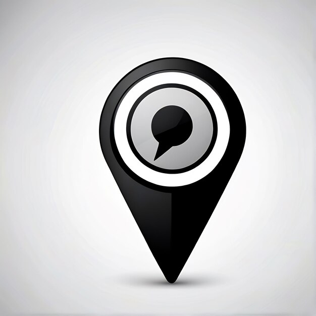 map pointers 3d gps icon pin marker localização