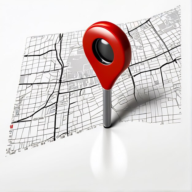 map pointers 3d gps icon pin marker localização