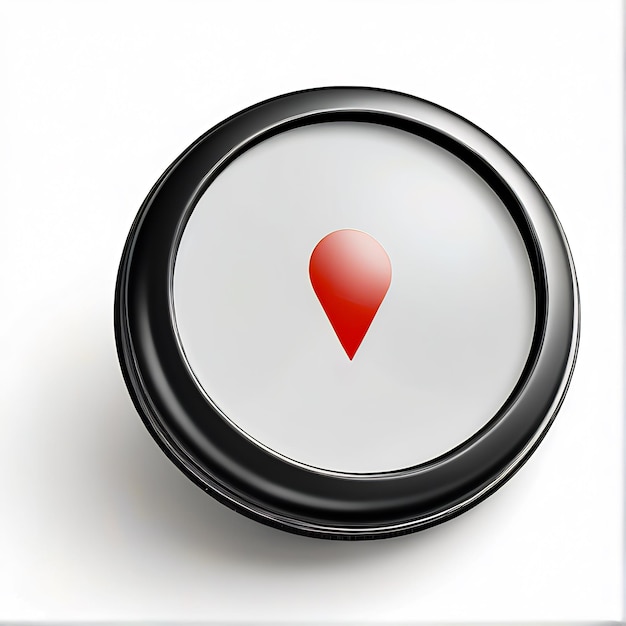 Foto map pointers 3d gps icon pin marker localização