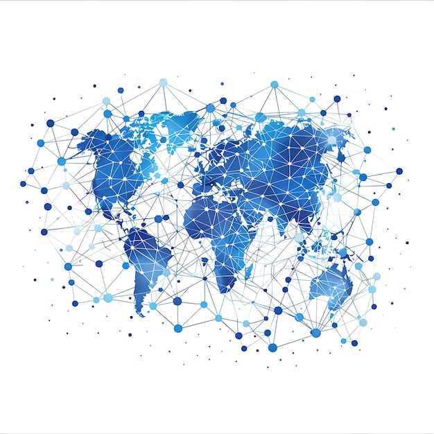 un mapa del mundo con las palabras mundo en él