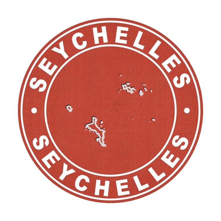 Foto mapa de la pista de tenis de las seychelles