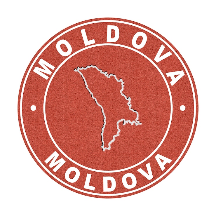 Foto mapa de las pistas de corte de canchas de tenis de moldavia