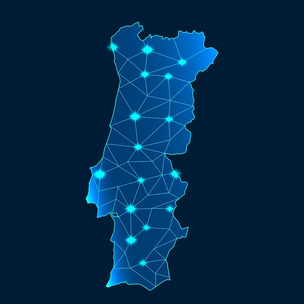 Foto mapa de portugal