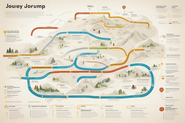 Mapa del recorrido del cliente