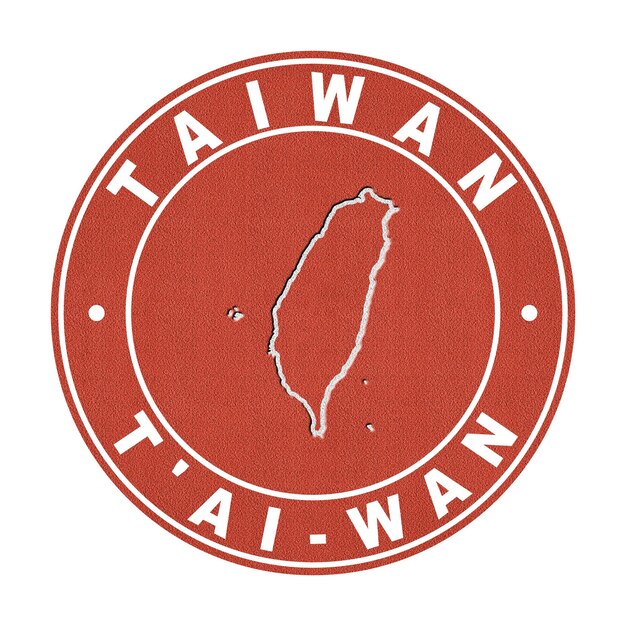 Mapa de la ruta de corte de la cancha de tenis de Taiwán