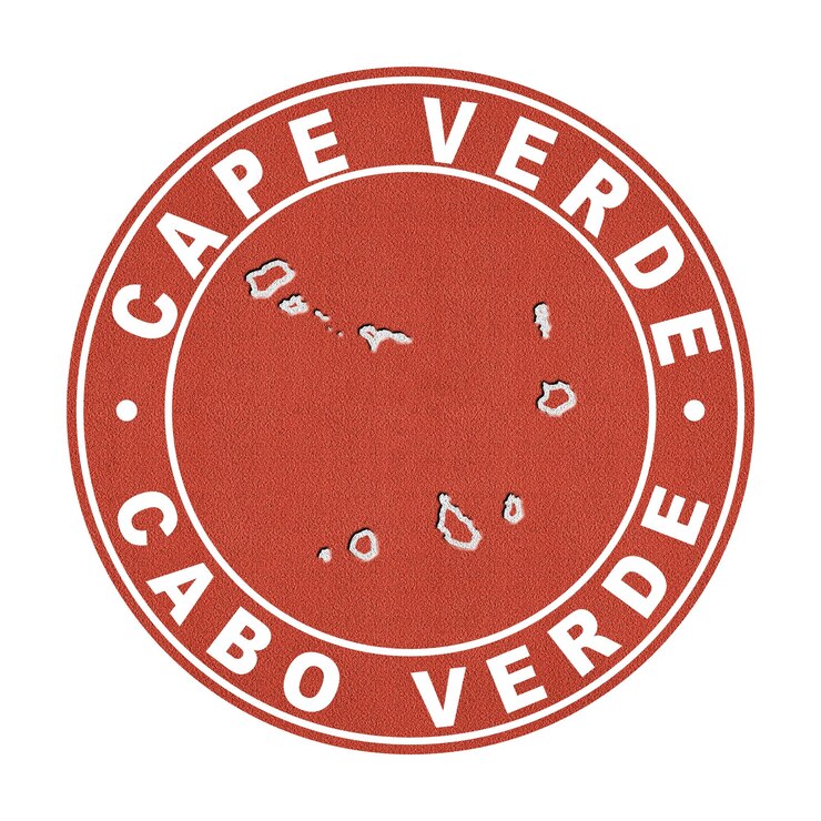 Foto mapa de la ruta de corte de las pistas de tenis de cabo verde