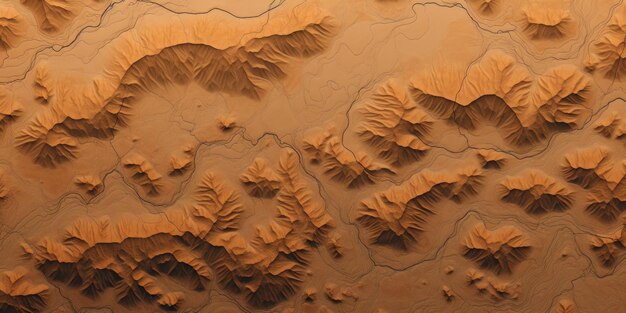 Foto mapa de terreno con contornos de ámbar senderos cuadrícula de imagen relieve geográfico mapas de líneas de contorno topográfico textura de cartografía ar 42 id de trabajo 4137250556b7446d98ef6696e74a9ab4