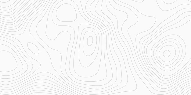 Mapa topográfico relieve geográfico de montaña líneas abstractas fondo