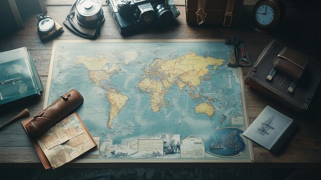 Mapas y viajes