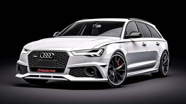 Foto maqueta del audi rs6