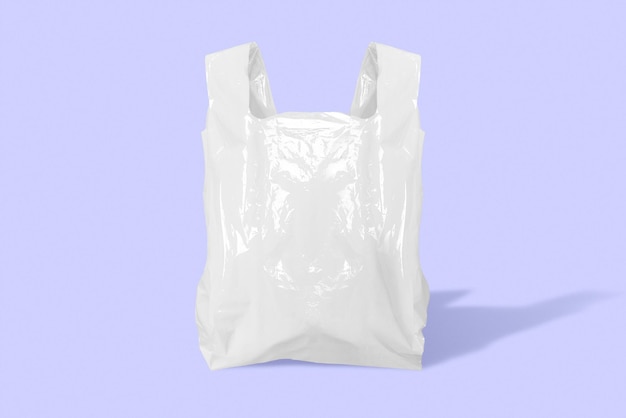Maqueta de bolsa de plástico para comestibles png