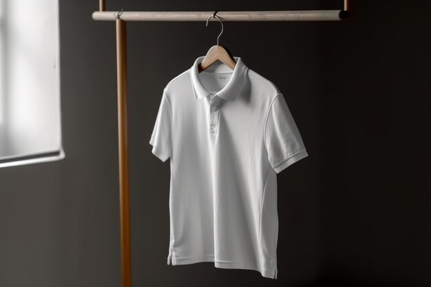 maqueta de camisa de polo