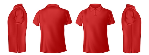 Maqueta de camisa polo