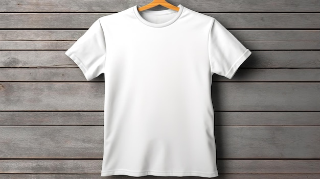 Maqueta de camiseta blanca