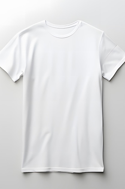 Maqueta de camiseta blanca