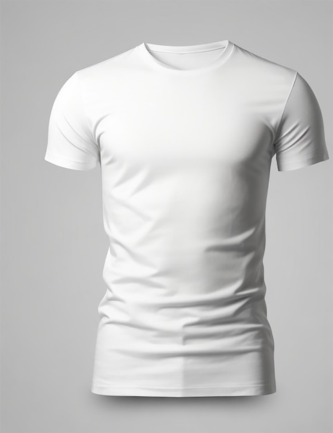 Maqueta de camiseta blanca