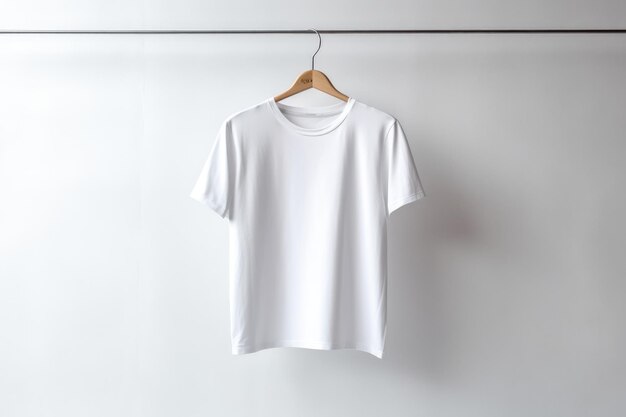 maqueta de camiseta blanca