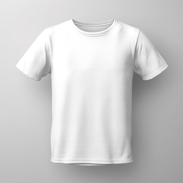 maqueta de una camiseta blanca