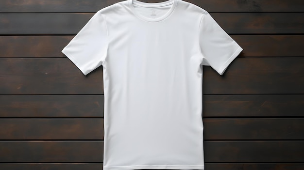 maqueta de camiseta blanca