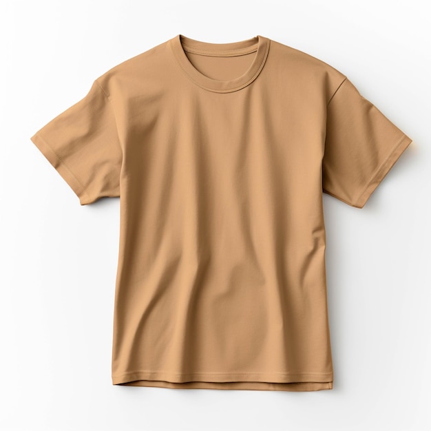 Foto maqueta de camiseta en un fondo blanco renderizado en 3d