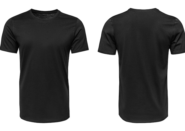 Maqueta de camiseta negra gratuita
