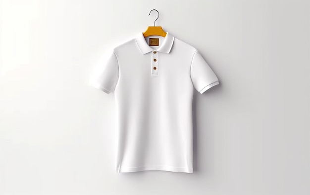 Maqueta de camiseta polo