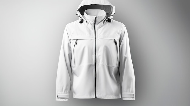 Maqueta de chaqueta anorak