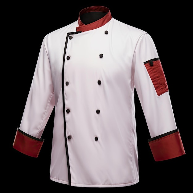 maqueta de chaqueta de chef uniforme de chef chaqueta de chef