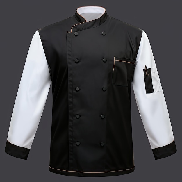 maqueta de chaqueta de chef uniforme de chef chaqueta de chef