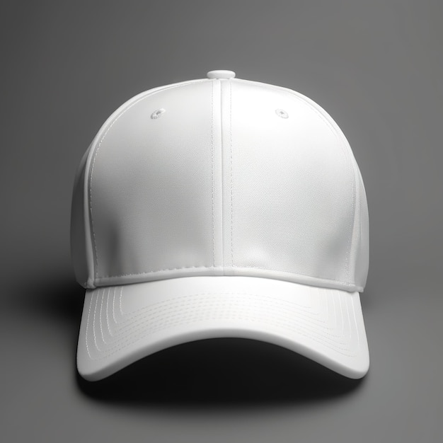 maqueta de gorra en blanco