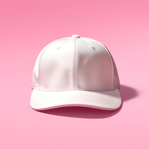 maqueta de gorra en blanco