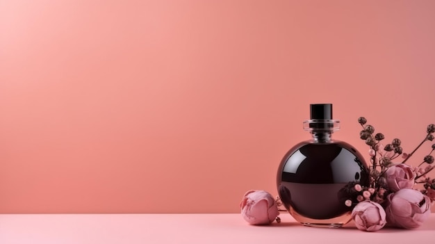 Foto maqueta de perfume