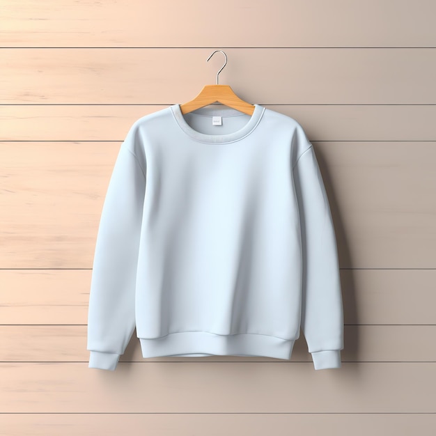 Foto maqueta de sudadera en blanco