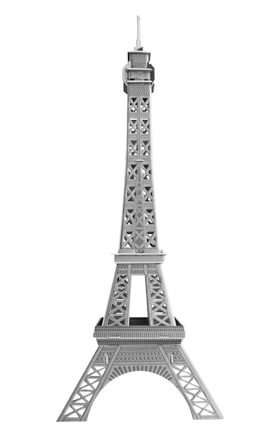 Foto maqueta de la torre eiffel