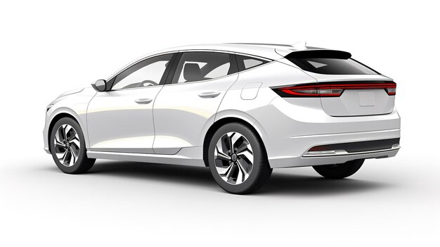 Maqueta de la vista trasera del Honda Insight