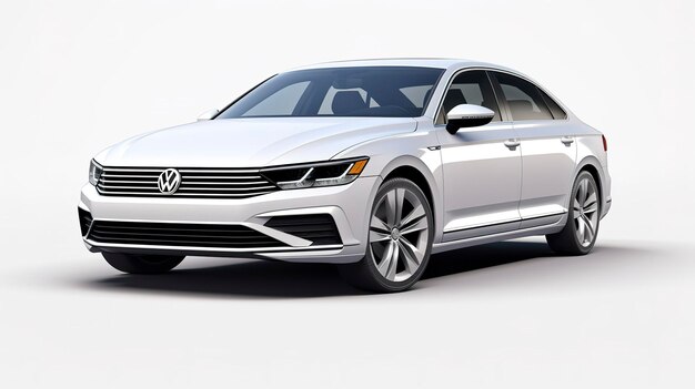 Foto maqueta de un volkswagen passat