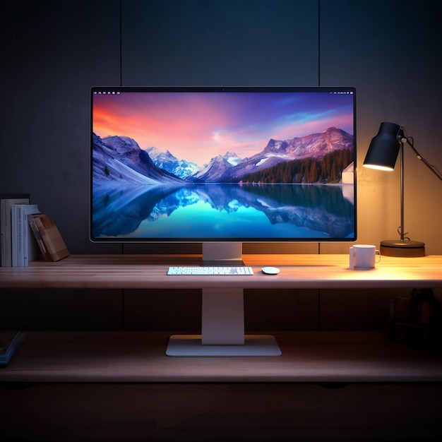 Maquete Apple iMac Pro Display XDR