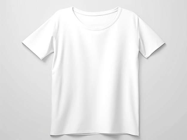 Maquete de camiseta feminina oversized camiseta branca