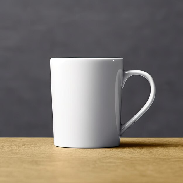 maquete de caneca de café com fundo incrível