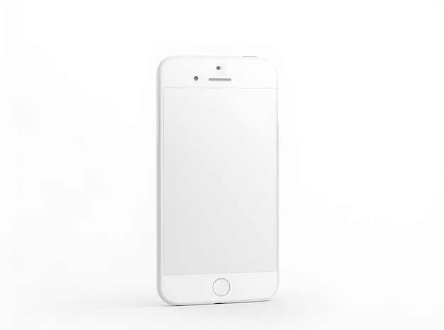 Foto maquete de celular branco