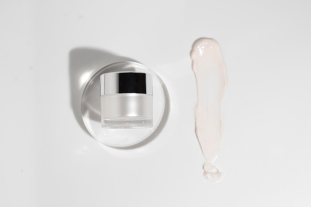 Maquete de frasco de cuidados com a pele de perfume tubo cosmético de maquiagem de beleza tratamento facial limpador de espuma de rosto beleza embalagem de marca de saúde