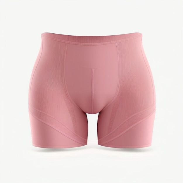 maquete de meia-calça rosa