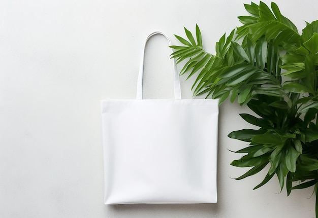 Maquete de sacola de compras de lona branca Foto de Juditkozicki em Th
