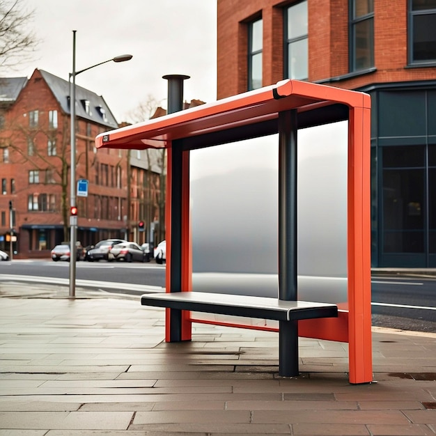 Foto maquetes de ponto de ônibus