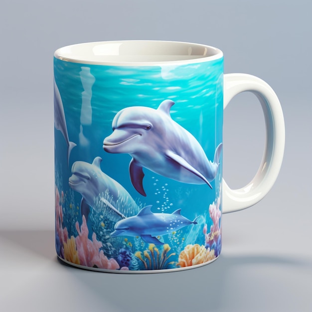 Maquiagem da caneca