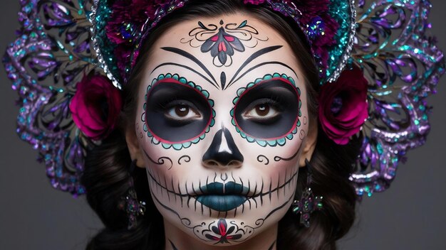 El maquillaje de Catrina