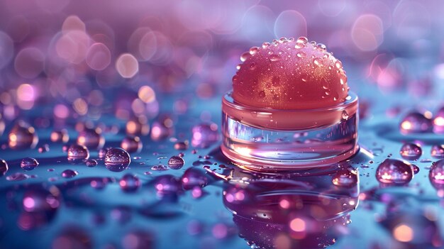 Foto el maquillaje cosmético de belleza