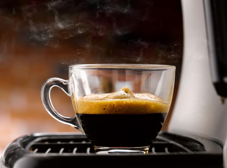 Foto máquina de café para fazer café