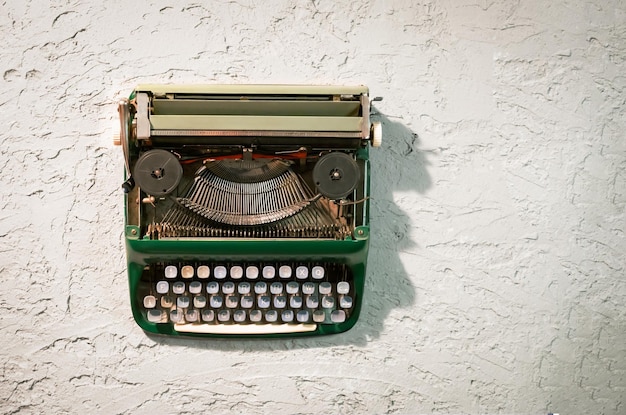 máquina de escrever vintage