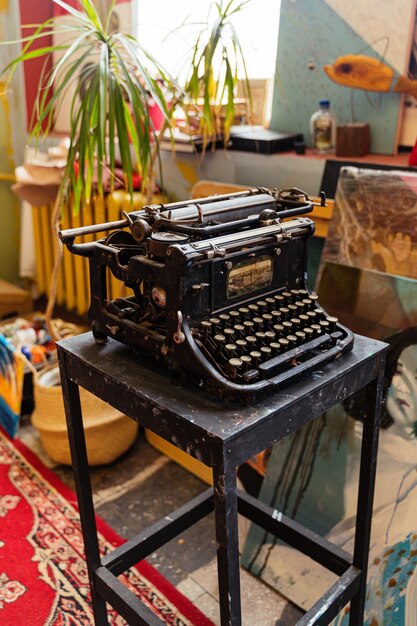 Foto máquina de escrever